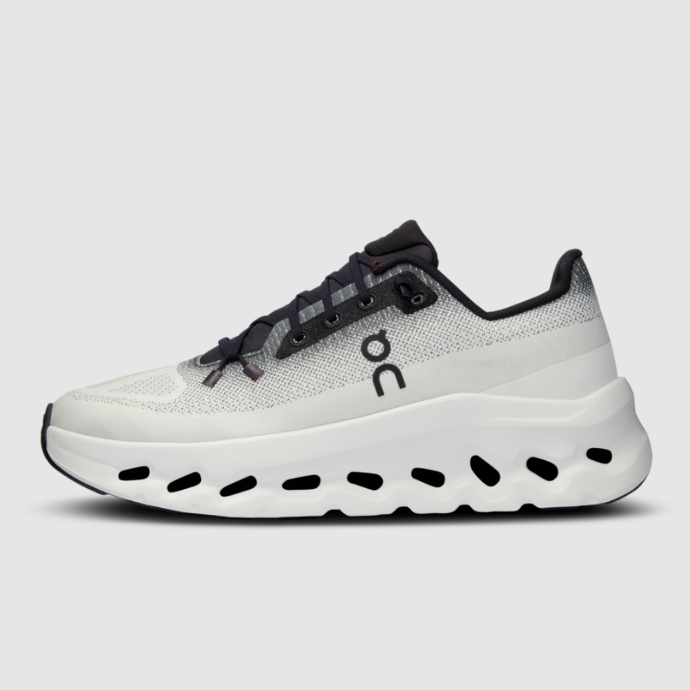 On Women's Cloudtilt Shoes Black Ivory - Picture 2 of 6